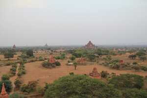 14_04_27 9-Couché de soleil du stupa Shwesandaw-12